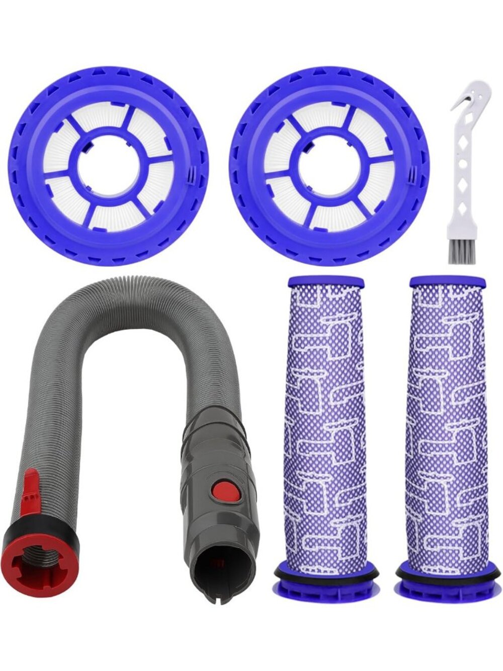 5PCS Hose Filter Replacement for Dyson DC41 DC65 DC66 UP13 UP20 - High